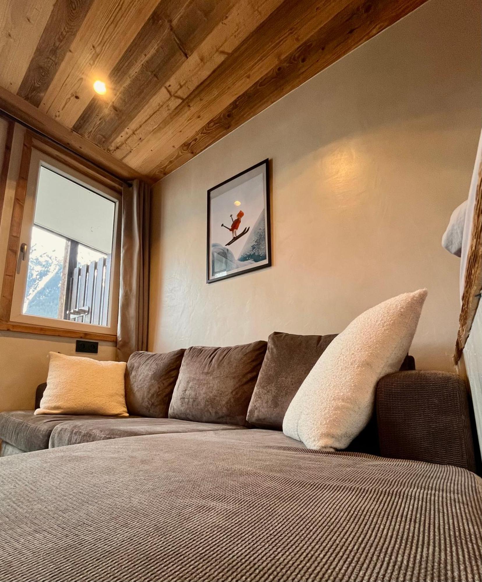 Appartement Studio de charme au pied de l'Aiguille Midi à Chamonix Extérieur photo